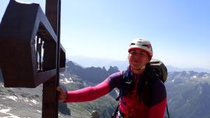 Janča u kříže na cestě Vůdců na Badile