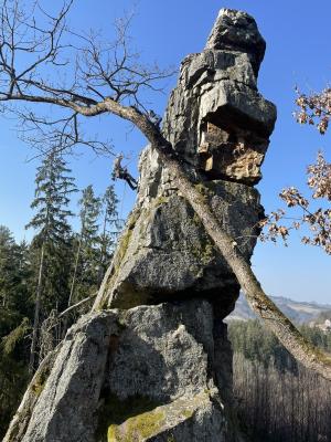 Skalní věž Ztracená věž