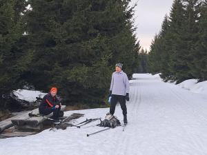 ješitnost při bruslení do kopce způsobuje vysílení