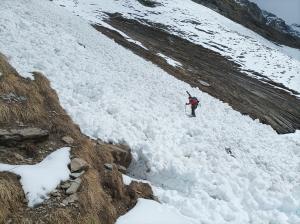 Stará lavina pod FKK
