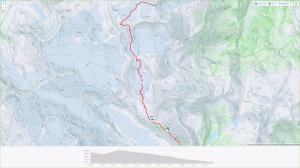 MAPA Gruberscharte - Keilscharte - Franz-Josefs-Höhe