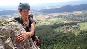 Čára ve střední části Draschgrat.