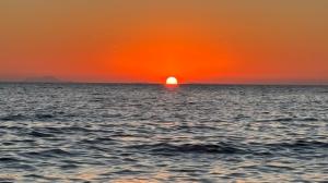 západ slunce na Telendosu 