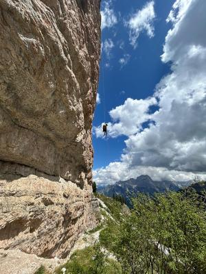 Cinque Torri - Slanění z Via Miriam