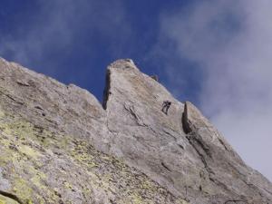 Sertori, první slanění