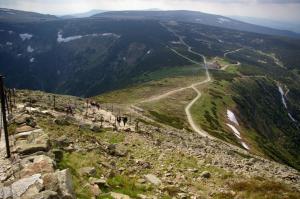 Výstup byl náročný