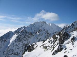 Gerlachovský štít z Vareškova hřebene