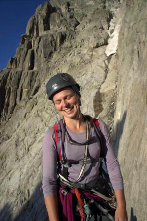 jééé to je bžunda, půl osmé ráno, v pozadí Couloir