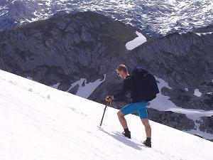 Filip při obvyklém nástupu