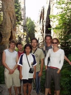 Pomalá procházka Prachovem-Mnich v pozad