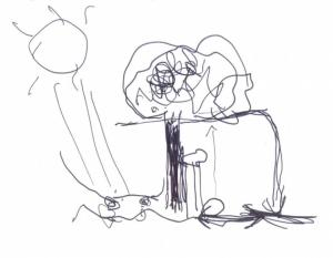 Tak vypadá bouřka, vzestupné proudy a hůlava.