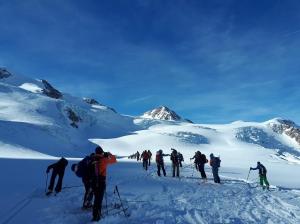 Václavák na ledovci