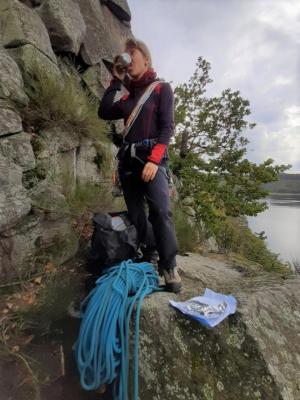Lezení je přece hodně o svačinkách