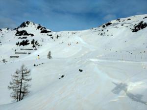 Obertauern po saharské písečné bouři