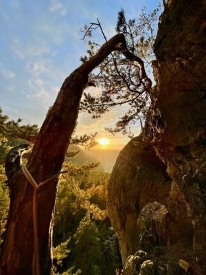 Pohled od slaňáku Fotogenické 