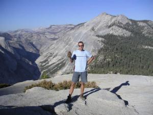Pod vrcholkem Half Dome, Yosemite NP, USA