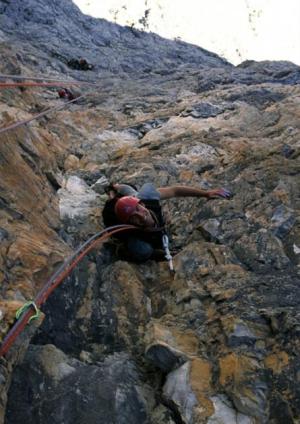 JV stěna Cimy Picola, Tre Cime