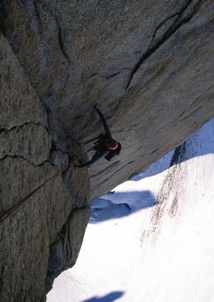 Rebuffatova cesta na Aiguille de Midi