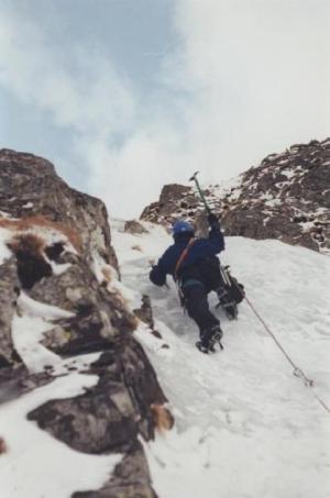 Na ledu, asi pod Velkou Svišťovkou, Vysoké Tatry