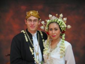 Novomanželé Elvis & Widya