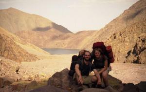 Lac d`Ifni, Maroko, oblast Jebel Toubkal