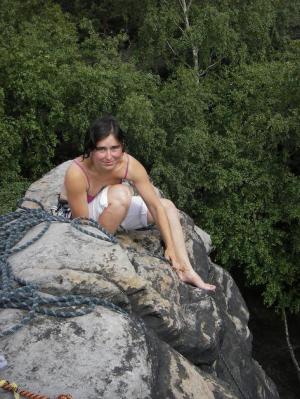 na vrcholu Komorníka, Ostrov