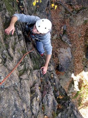 Nesmělé lezecké začátky, Černolice