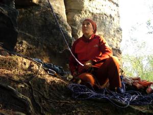 Labské pískovce, kdesi na pravém břehu