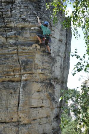 Lengáčova stěna na Bránu