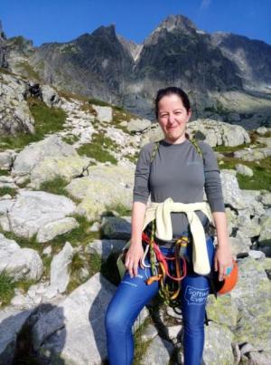 Před výstupem na Malý Ľadový štít