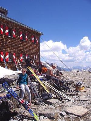 Cvrkot na Oberwalderhütte