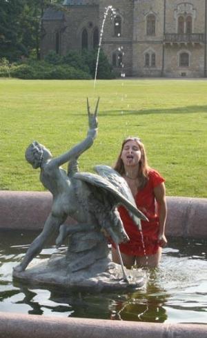 Po prohlídce zámku je velká žízeň